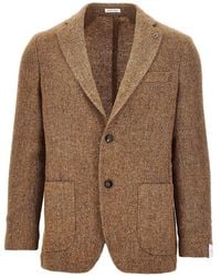 BRERAS Milano - Venezia Virgin Wool Single-Breasted Jacket - Lyst