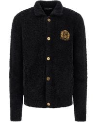 Dolce & Gabbana - Dolce & Gabbana Heraldic Coat Of Arms Cardigan - Lyst