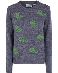 Essentiel Antwerp - "Korine" Embroidered Round Neck Pullover - Lyst