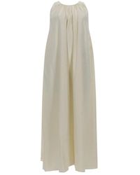 Alysi - Long Cotton Dress - Lyst