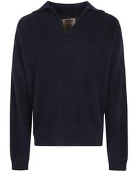 Uma Wang - "Raccoon" Long Sleeves Polo - Lyst