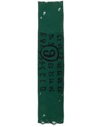 MM6 by Maison Margiela - Virgin Wool Scarf - Lyst