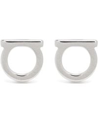 Ferragamo - Gancini Earrings - Lyst