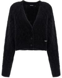 ROTATE BIRGER CHRISTENSEN - 'Flufy Knit' Cardigan - Lyst
