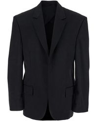 Balenciaga - Wool Blazer Tailored Jacket - Lyst