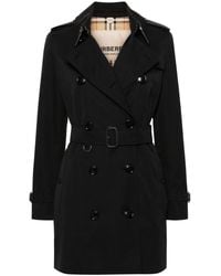Burberry - Kensington Cotton Trench Coat - Lyst