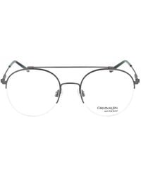Calvin Klein - Metal Optical Glasses - Lyst