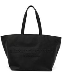 Alexander Wang - Tote Bag With Punch Logo Embossed Design - Lyst