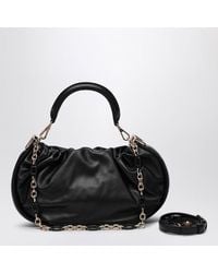 Roger Vivier - Viv' Choc Royal Leather Hobo Bag - Lyst