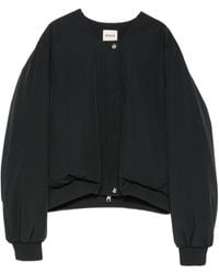 KHAITE - Cordan Nylon Bomber Jacket - Lyst