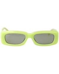 The Attico - Acid/ Light Acetate Sunglasses - Lyst