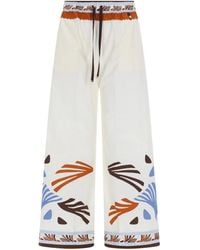Herno - Pantalone "Summer Print" - Lyst