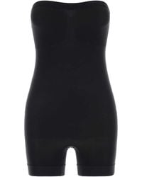 Skims - Strapless Shortie Bodysuit - Lyst