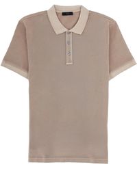 Fay - Polo With Logo - Lyst