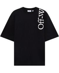 Off-White c/o Virgil Abloh - Vertical Bookish Skate Cotton T-Shirt - Lyst
