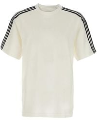 Y-3 - Short Sleeve Tee 3-Stripes' T-Shirt - Lyst