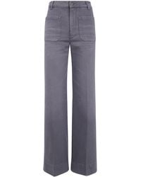 Victoria Beckham - "Alina" Jean 32' Length - Lyst