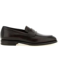 Santoni - 'Gregor' Loafers - Lyst