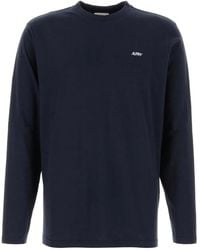 Autry - Dark Cotton T-Shirt - Lyst