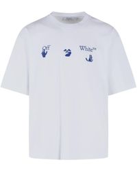 Off-White c/o Virgil Abloh - Bacco Arrow Skate Cotton T-Shirt - Lyst