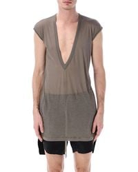 Rick Owens - Dylan T With Deep V Neck - Lyst
