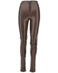 ANDAMANE - New Holla Vegan Leather Leggings - Lyst
