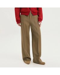 1989 STUDIO - Straight Leg Wool Pants - Lyst