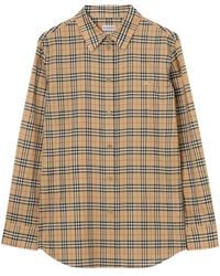 Burberry - Classic-Fit Check Cotton Shirt - Lyst