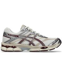 Asics - Gel-Cumulus 16 Mesh And Glossy Synthetic Leather Sneakers - Lyst