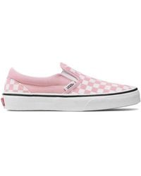 Vans - Sneaker "Classic Slip-On (Checkerboard) - Lyst