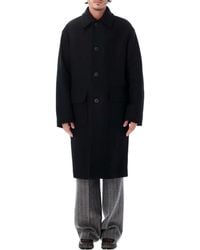 Dries Van Noten - Randale Wool Blend Coat - Lyst
