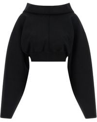 Rick Owens - Cropped Hoodie - Lyst