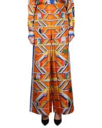 CASABLANCA - Escalier Print Pants - Lyst
