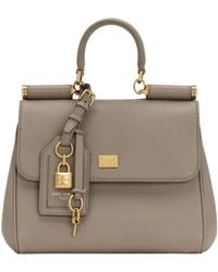Dolce & Gabbana - Dolce & Gabbana My Sicily Leather Handbag - Lyst