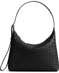 Bottega Veneta - Small Traveler Woven Shoulder Bag - Lyst