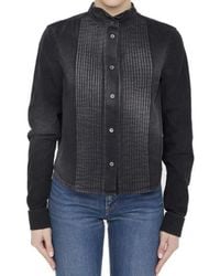 Loewe - Pleated Denim Jeans - Lyst