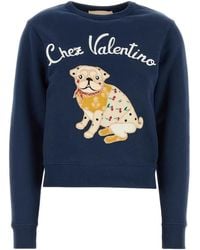 Valentino Garavani - Jersey Felpa - Lyst