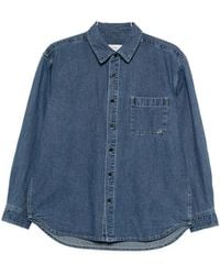 DUNST - Denim Cotton Shirt - Lyst