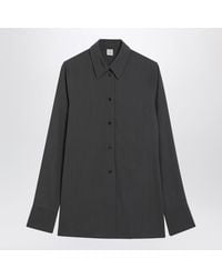 TOTEME - Lightweight Viscose And Wool Shirt - Lyst