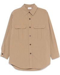 P.A.R.O.S.H. - Nylon And Cotton Blend Shirt - Lyst
