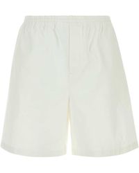 Gucci - Cotton Bermuda Shorts - Lyst