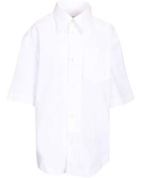 Ami Paris - Cotton Short Sleeve Shirt - Lyst