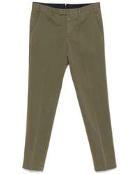 PT01 - Master Tapered Cotton Trousers - Lyst
