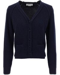 Victoria Beckham - Stepped Hem' Cardigan - Lyst