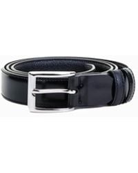 Hogan - Semi-Gloss Leather Belt - Lyst