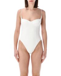 BELAMER - Nina Textured One Piece - Lyst