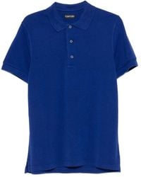 Tom Ford - Cotton Piqué Polo Shirt - Lyst