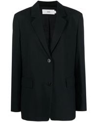 Closed - Wool Blend Double-Breasted Jacket - Lyst