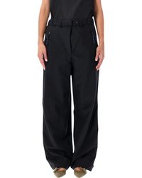 Prada - Wool And Mohair Pants - Lyst