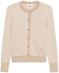 Fendi - Micro Ff Cardigan - Lyst